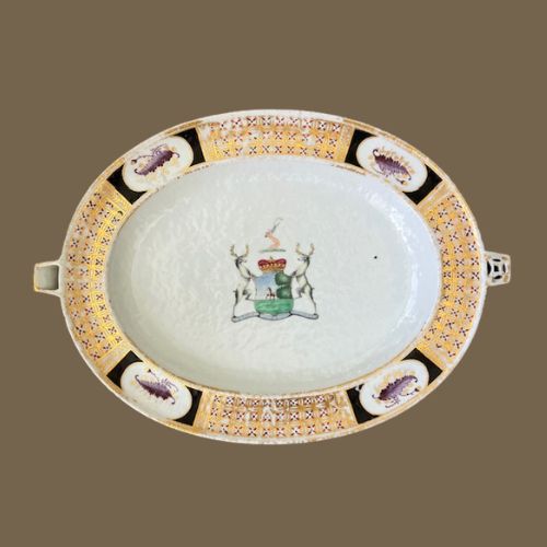 Armorial Hot Water Dish