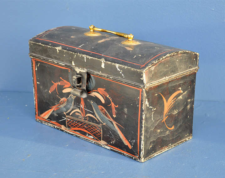 Decorated Tin Box