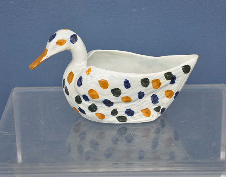 English Pearlware Sauceboat