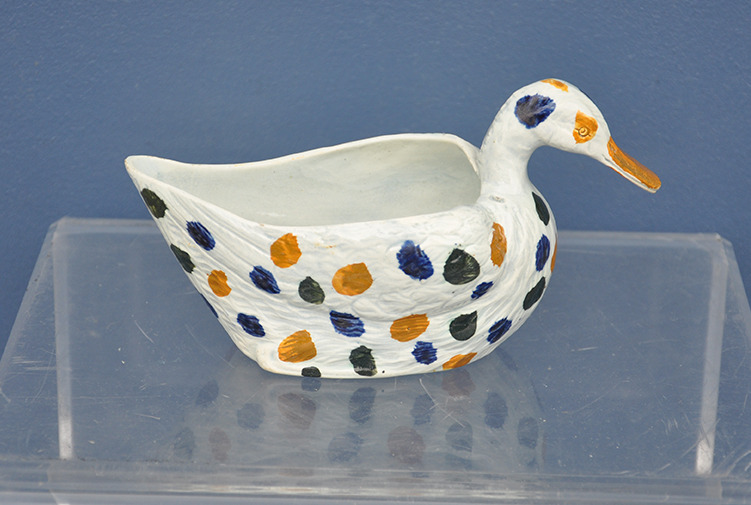 English Pearlware Sauceboat