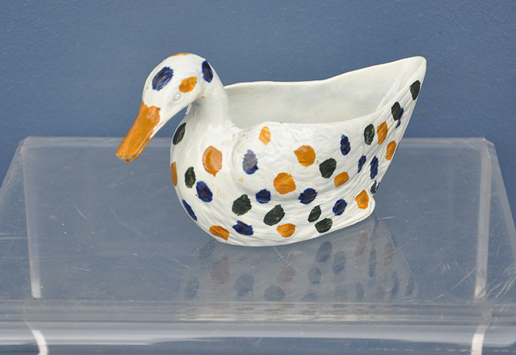 English Pearlware Sauceboat