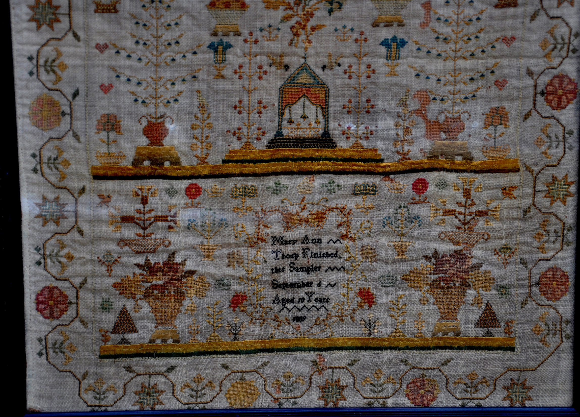 English Sampler 1809