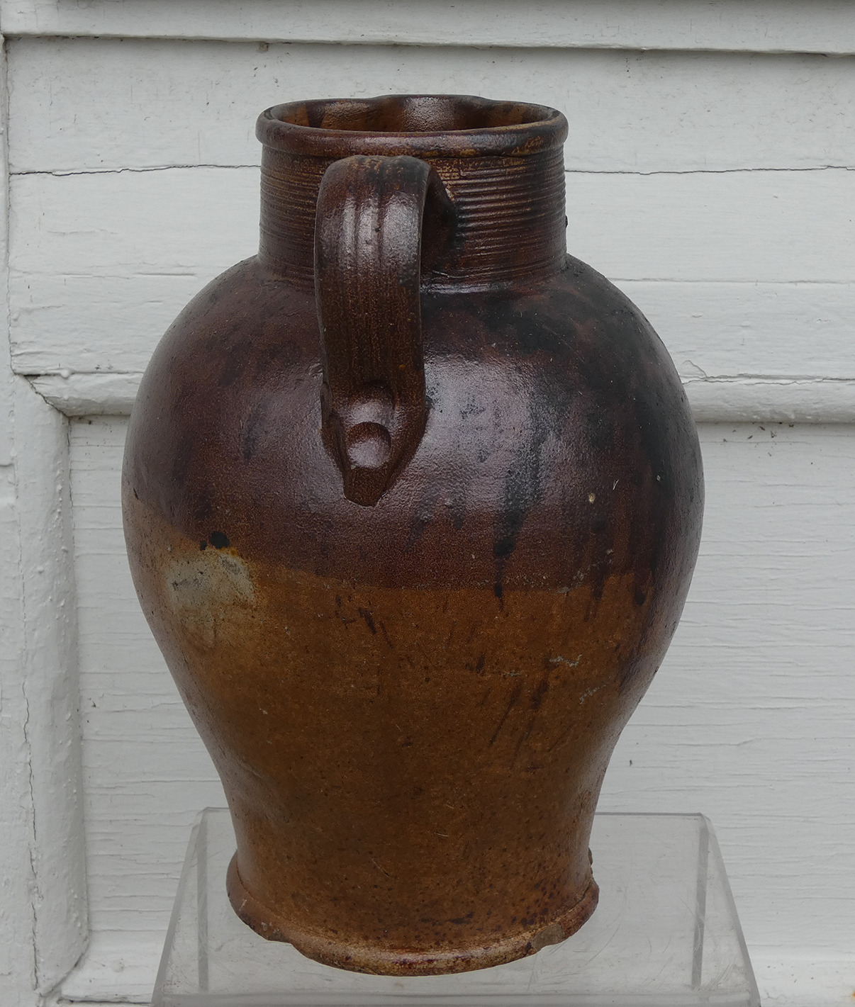Large English Stoneware Pitcher