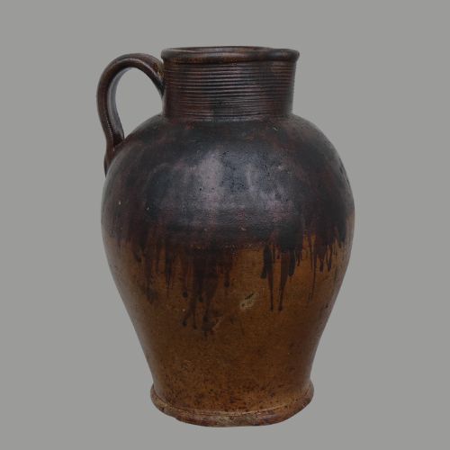 Large English Stoneware Pitcher
