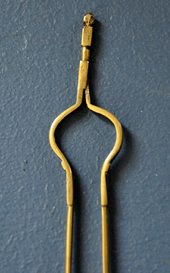 Miniature Brass Tongs