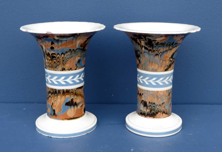 Mocha Spill Vases