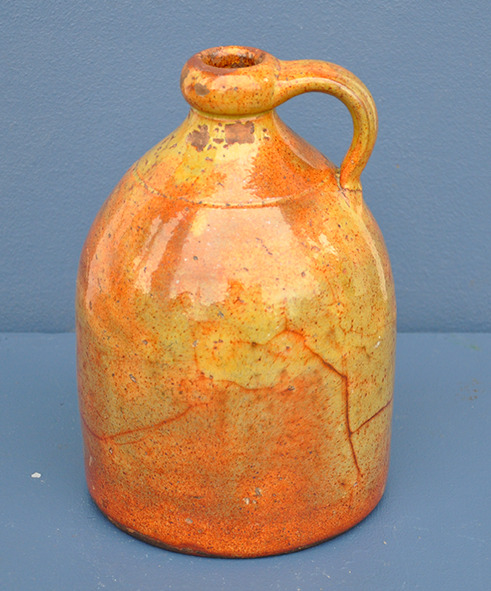 New York Redware Jug