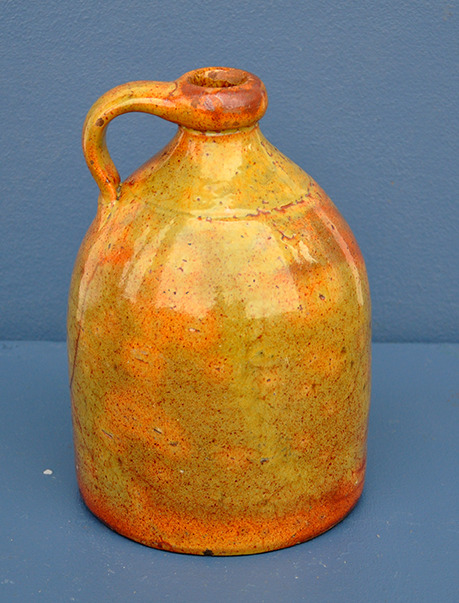 New York Redware Jug