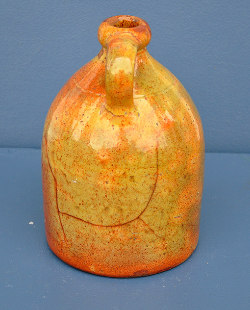 New York Redware Jug