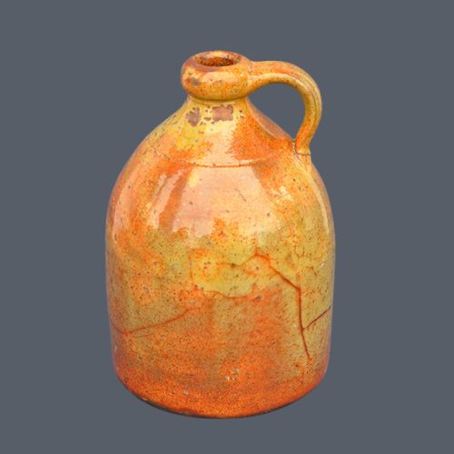 New York Redware Jug