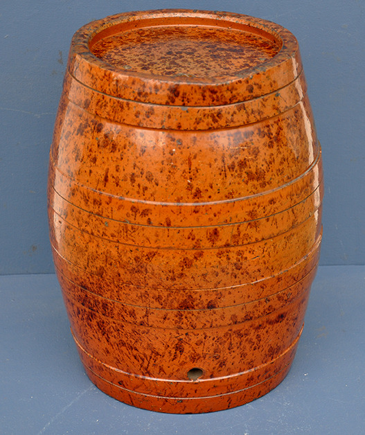 Redware Barrel