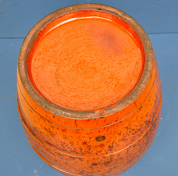 Redware Barrel