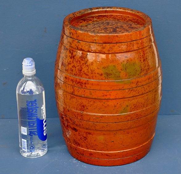 Redware Barrel